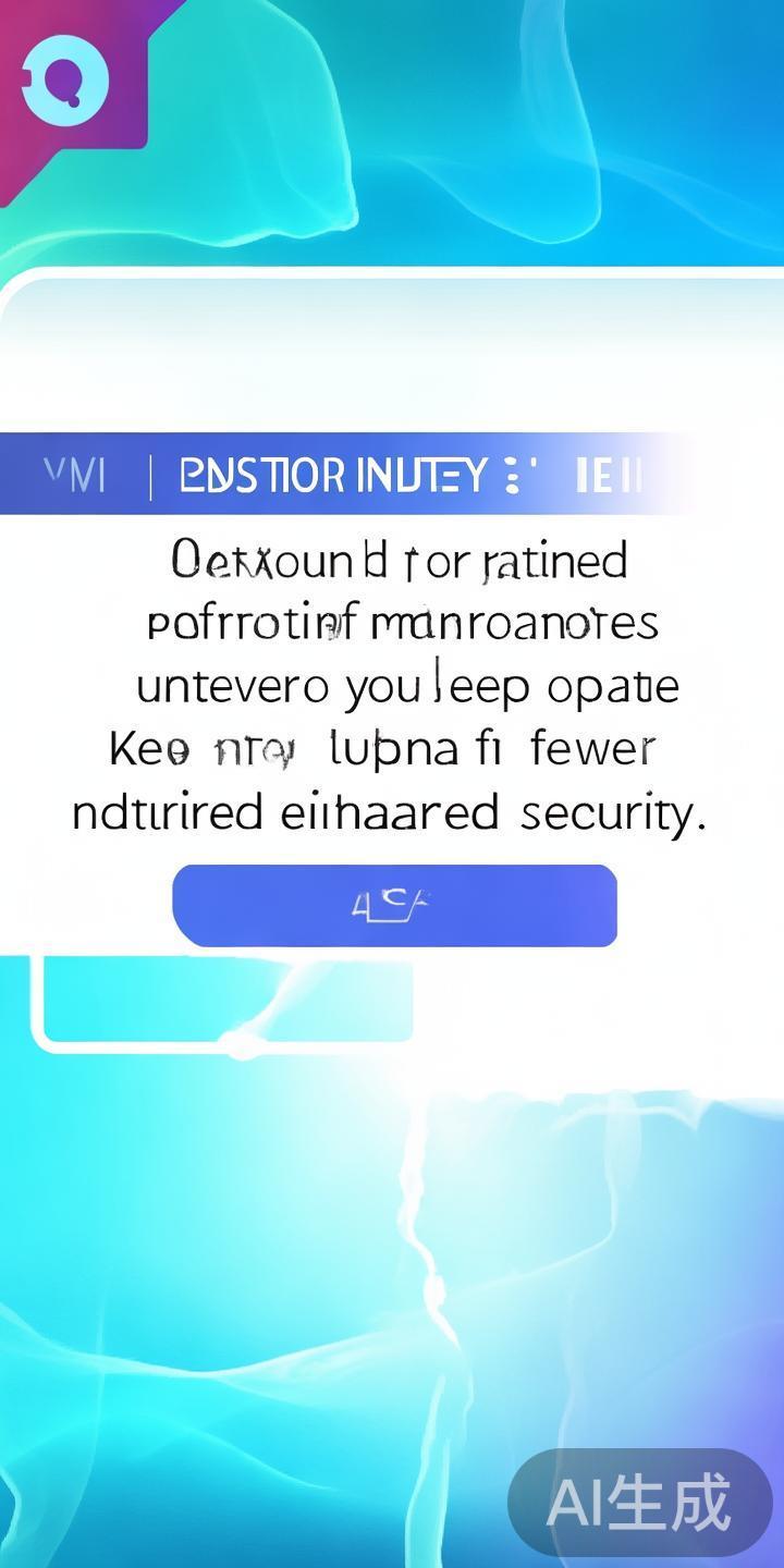 版本更新提醒：及时关注平台推送的版本升级通知，保持